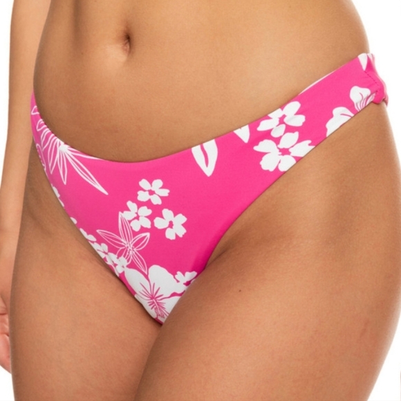 Roxy PT Beach Classics HL Cheeky Bikini Bottom - Picture 1 of 7